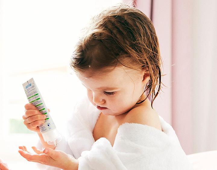 Cremas y lociones hidratantes para bebés