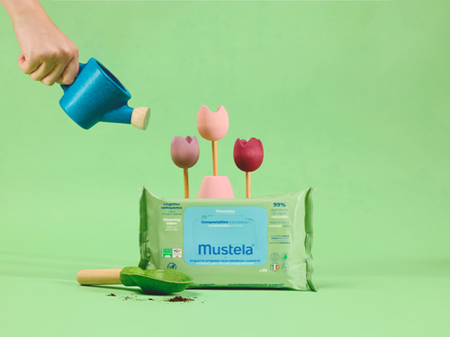 Toallitas limpiadoras compostables - Mustela España - 3