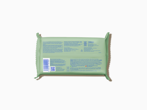 Paquete de 60 toallitas compostables ingredientes y recomendaciones - Mustela España - 2