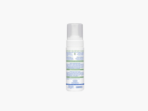 Envase de 150 ml de champú mousse para bebés con aguacate bio para eliminar la costra láctea. - Mustela España - 2