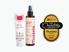 Pack cuidado estrías para embarazo y postparto - Mustela España