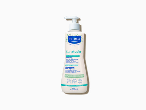 Bote de gel de baño Mustela de 500 ml con un 98% de ingredientes de origen vegetal y con dosificador - Mustela España - 2
