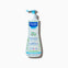 Bote de agua limpiadora de Mustela para bebés, con extracto de aguacate, un 98% de ingredientes de origen vegetal y dosificador