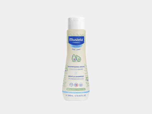 Bote de 200ml de champú suave con aguacate bio para bebés, formato para viaje. - Mustela España - 3