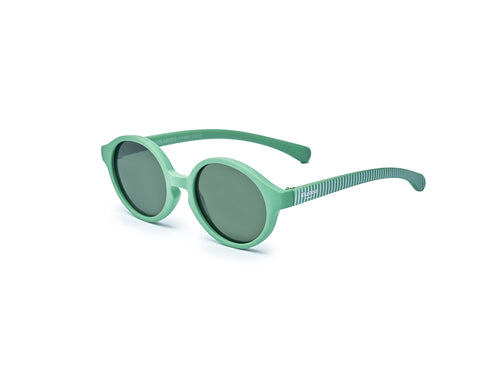 Las Gafas de sol bebé aguacate 0-2 años en color verde cuentan con un estampado divertido en la patilla y además son ecológicas. - Mustela España - 5