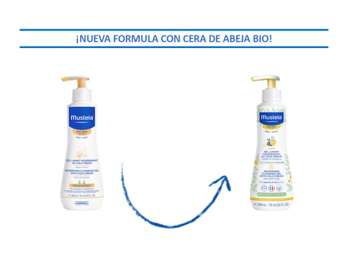 El gel al Cold Cream de Mustela ahora contiene cera de abeja bio, por eso cambia el diseño de su envase. - Mustela España - 6