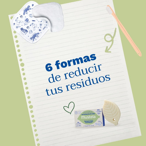 6 formas de reducir tus residuos en casa sin complicarte - Mustela España - 1