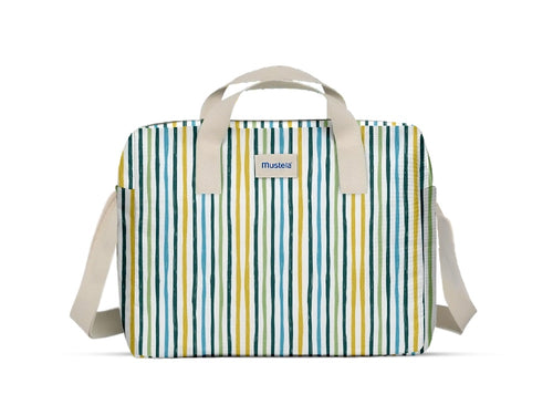 Bolsa de Paseo Little Moments de Mustela con estampado de rayas - Mustela España - 3