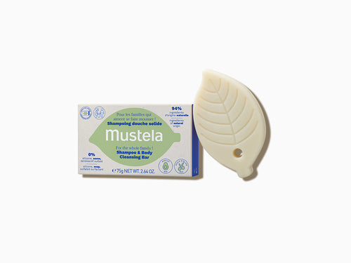 Champú sólido cabello & cuerpo - Mustela España - 1