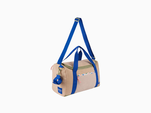 Bolsa pañalera con detalles verdes con sus hebillas y tirantes - Mustela España - 4