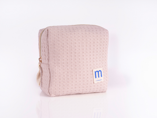 Neceser pequeño en tono beige con logo de Mustela - Mustela España - 4