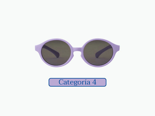 Gafas de categoría 4 para bebé en color lila de Mustela. - Mustela España - 2