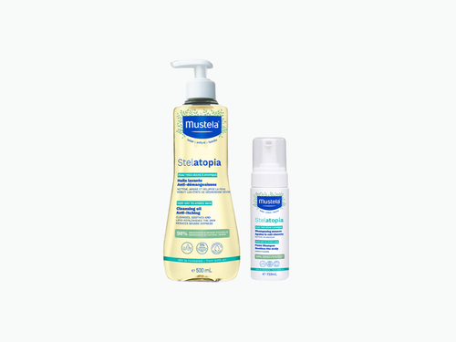 Kit higiene completa piel atópica bebé - Mustela España - 1