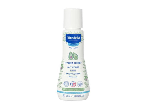 Muestra de 50ml de Leche corporal hydra bebé  - Mustela España - 1