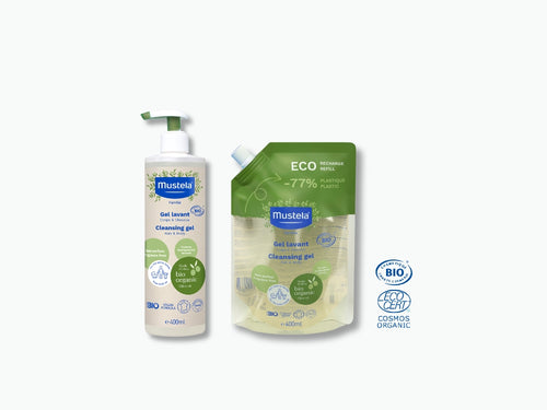 Pack Gel-Champú BIO + recarga - Mustela España - 1