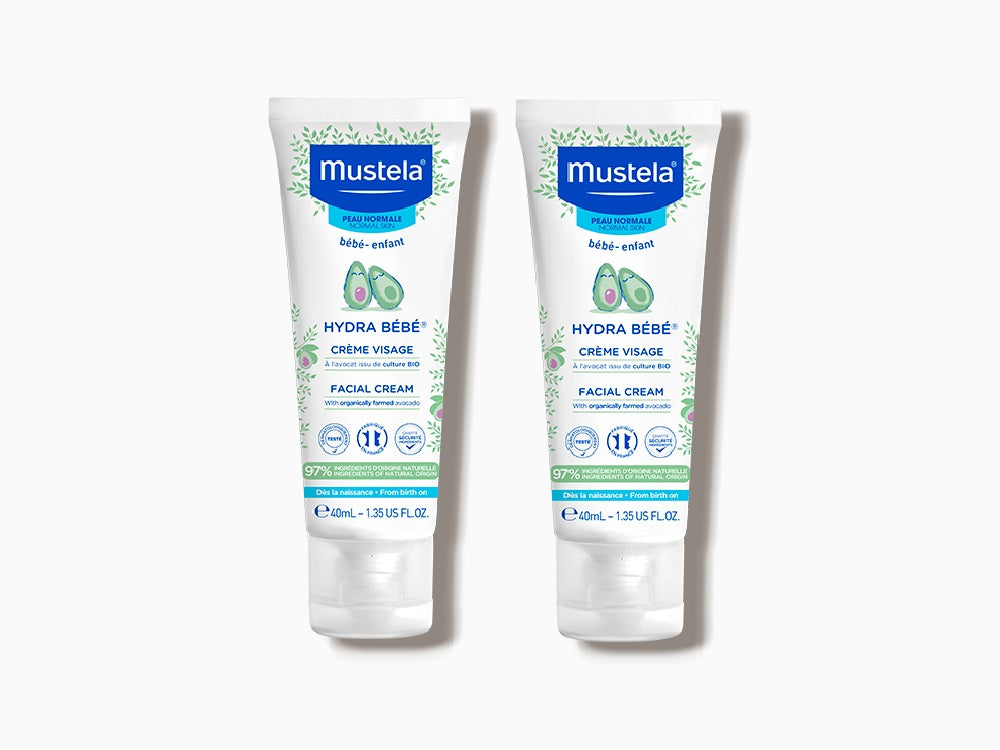 Mustela Hydra Bebé crema facial hidratante 40 ml