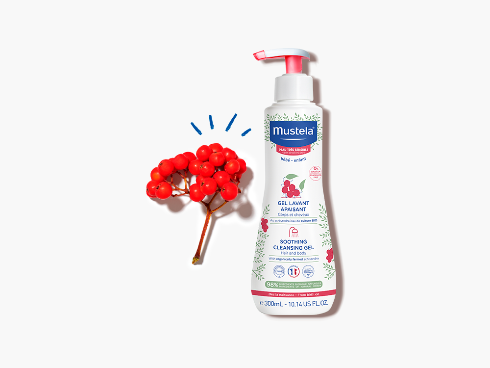 Gel de baño confort para piel sensible – Mustela