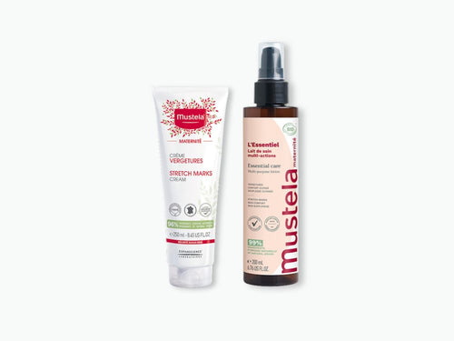 Pack cuidado estrías para embarazo y postparto - Mustela España - 1