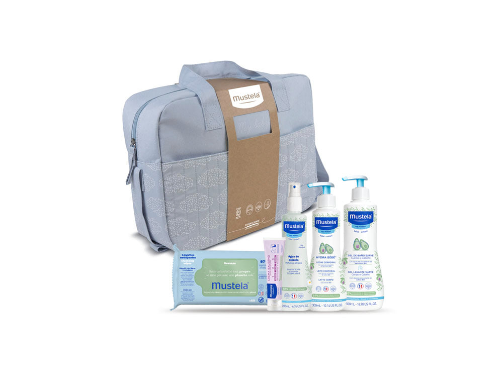 Bolsa de paseo Mis primeros productos para bebé - Tienda Mustela