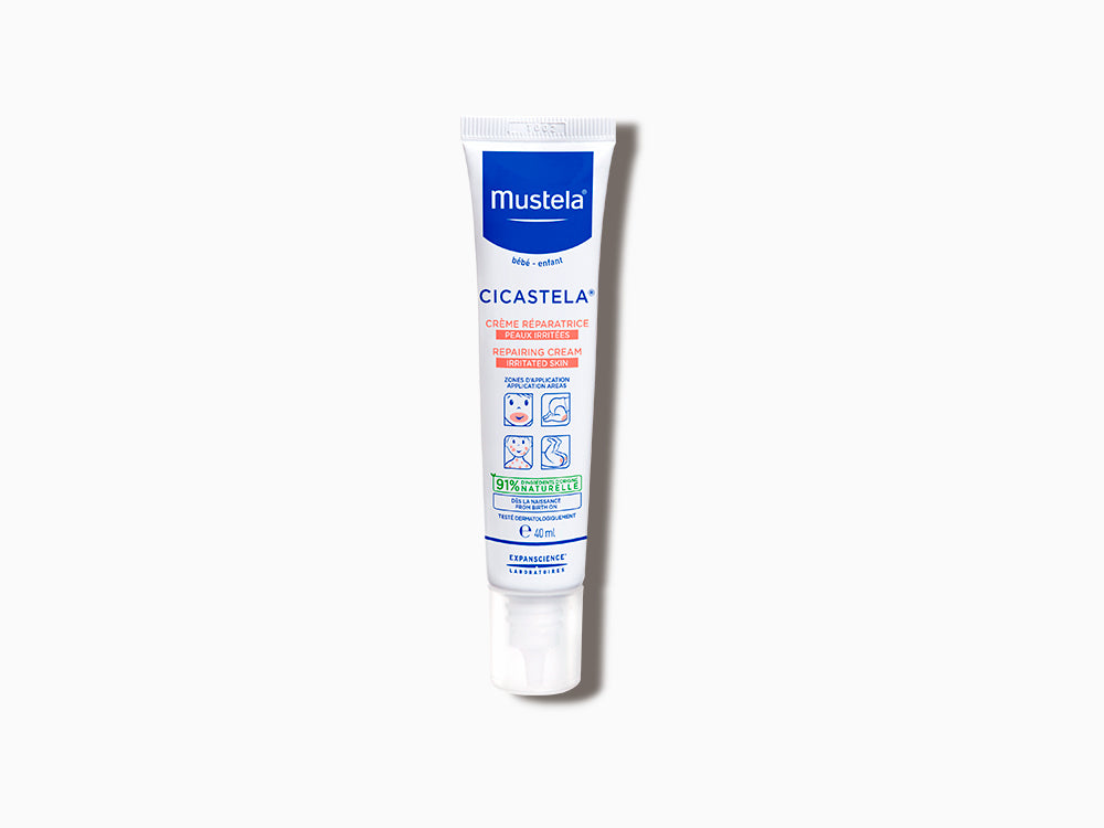 Bote de 40ml de cicastela crema reparadora de Mustela