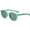 Las Gafas de sol niño Coco 6-10 años en color verde son ecológicas pues están hechas de material reciclado. 