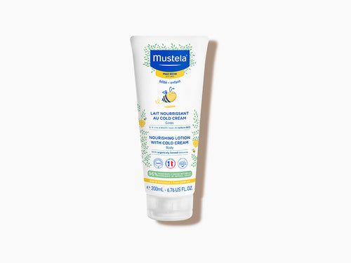 Bote de 200ml de leche corporal hidratante para piel seca de Mustela - Mustela España - 1