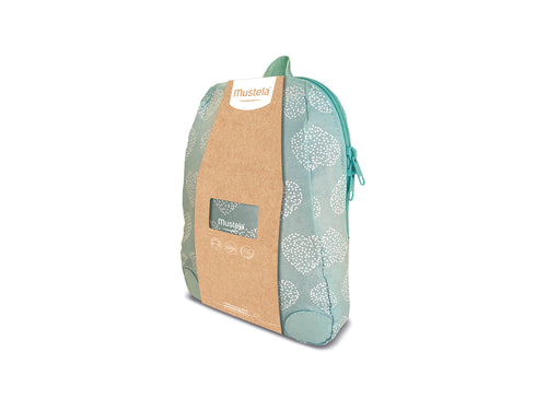 mochila-bebe-edicion-limitada-mustela-color-verde-menta - Mustela España - 1