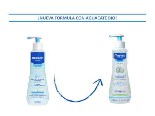 El bote de agua limpiadora sin aclarado de Mustela cambia de diseño porque ahora lleva aguacate bio - Mustela España - 5