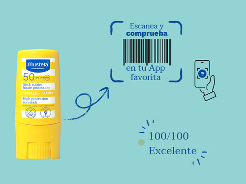 Banner para animar a escanear los productos Mustela y ver su valoración online - Mustela España - 6